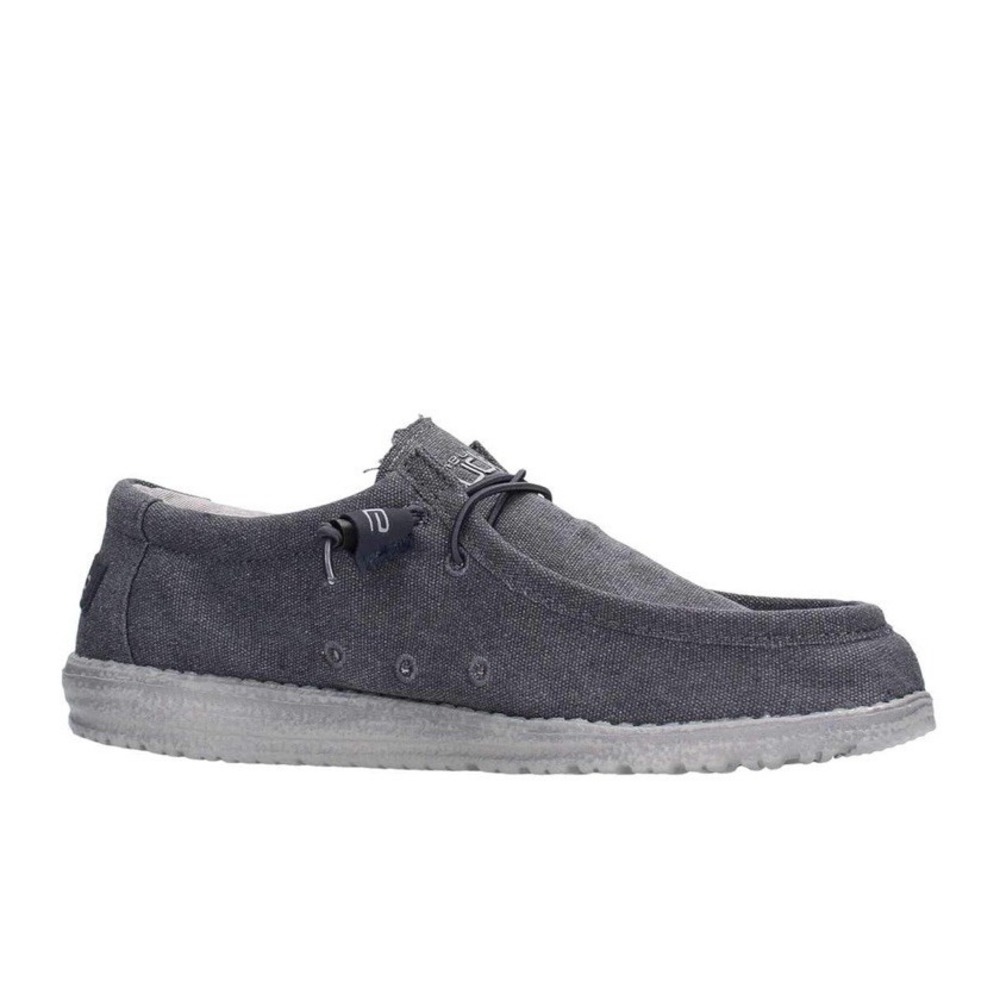 Hey Dude Wally Casual Slip-on Shoes Men Size 10 Oceano Grey Loafer